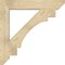 Ekena Millwork Merced Slat Rough Sawn Bracket, Douglas Fir, 6"W x 42"D x 42"H BKT06X42X42MRC06RDF - alternate 3